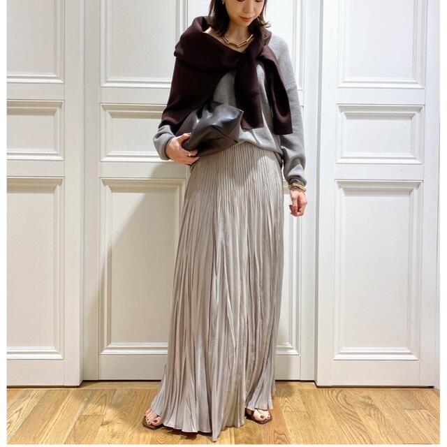 DEUXIEME CLASSE(ドゥーズィエムクラス)のcol pierrot プリーツ　スカート  コルピエロ　 レディースのスカート(ロングスカート)の商品写真
