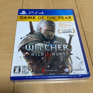 【新品】ウィッチャー3 ワイルドハント ゲームオブザイヤーエディション PS4(家庭用ゲームソフト)