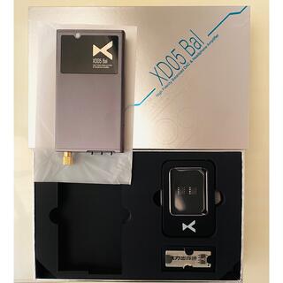 xduoo xd05 bal ポータブルアンプ Bluetooth 4.4mm(アンプ)