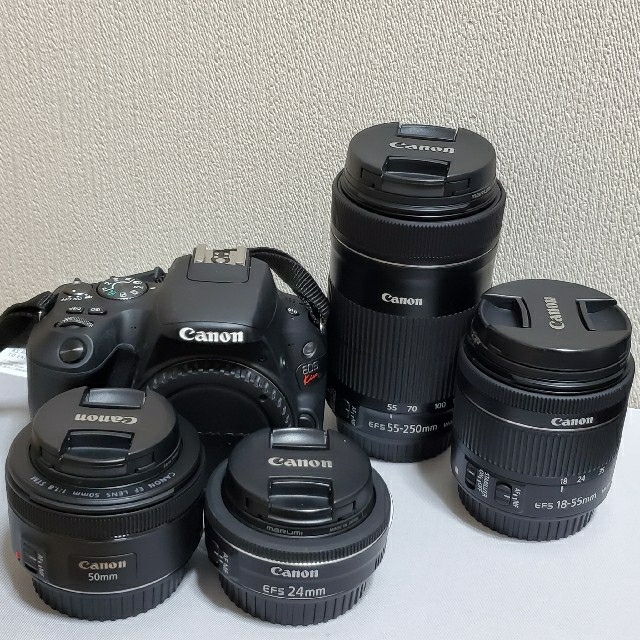 Canon - EOS Kiss X9（ブラック）レンズ3本+1本付き
