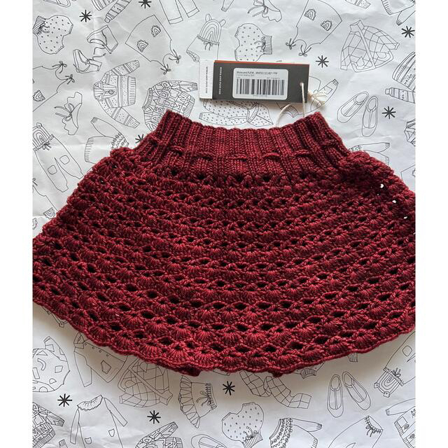 Caramel baby&child (キャラメルベビー&チャイルド)のMisha &  Puff  crochet skirt 5-6y キッズ/ベビー/マタニティのキッズ服女の子用(90cm~)(スカート)の商品写真