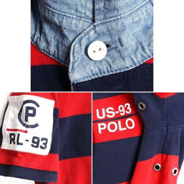 希少】ラルフローレン RL-93 長袖シャツ ボーダー USA製 | gulatilaw.com