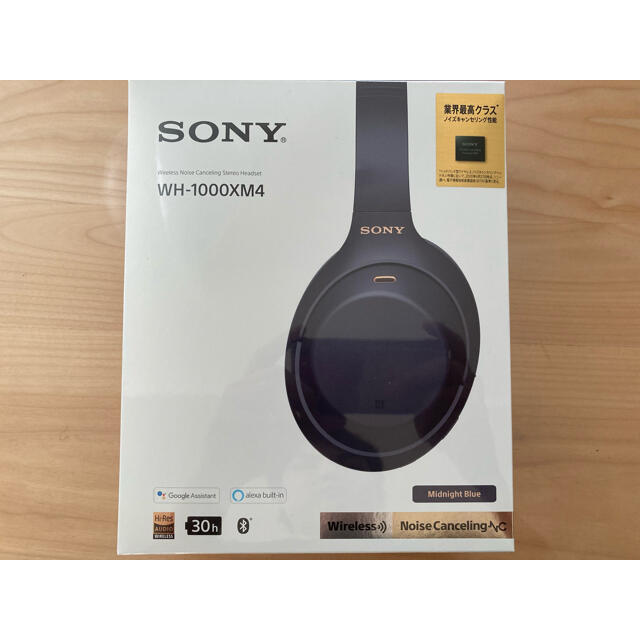 WH-1000XM4 LM ミッドナイトブルー SONY ソニー ワイヤレス