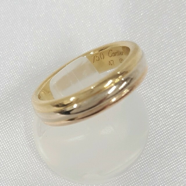 Cartier カルティエ スリーカラー サターン リング 18金 10号 | www