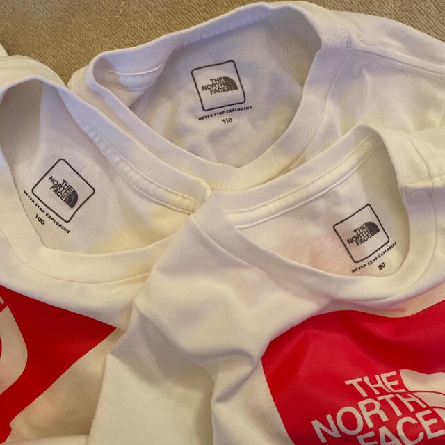 THE NORTH FACE(ザノースフェイス)のノースウェイス3枚セットTシャツ キッズ/ベビー/マタニティのベビー服(~85cm)(Ｔシャツ)の商品写真