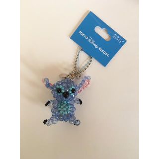 スティッチ(STITCH)のディズニーリゾート限定 スティッチ ビーズストラップ 新品(キャラクターグッズ)