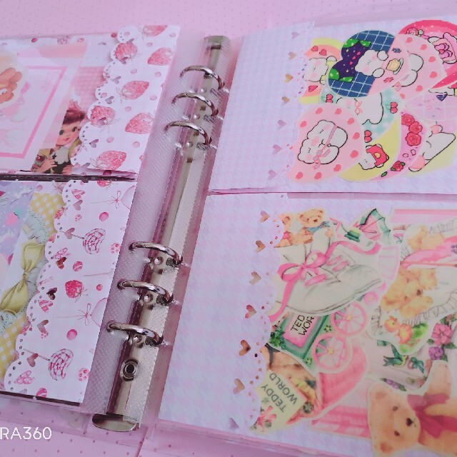 公式の ひな♡おすそ分けバインダーファイル♡紙ものセット♡チャーム 公式の ひな♡おすそ分けバインダーファイル♡紙ものセット♡チャーム