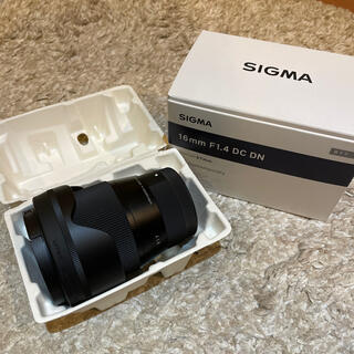 シグマ(SIGMA)のSIGMA 16mF1.4 DC DN  FOR SONY E-mount(レンズ(単焦点))