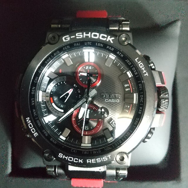 G-SHOCK(ジーショック)の新品 国内正規品 G-SHOCK MTG-B1000B-1A4JF 腕時計 メンズの時計(腕時計(アナログ))の商品写真