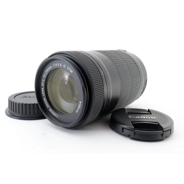 Canon EF-S 55-250mm f4-f５.6 IS STM レンズ-