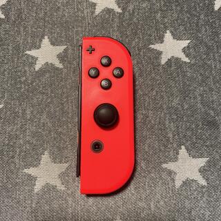 ニンテンドースイッチ(Nintendo Switch)のJoy-Con （Ｒ) ネオンレッド　ジャンク品(携帯用ゲーム機本体)