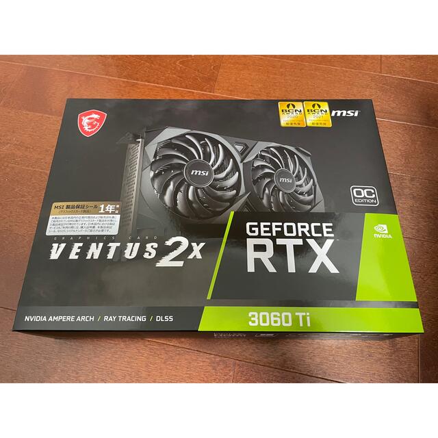 MSI  GeForce RTX 3060ti VENTUS LHRPCパーツ