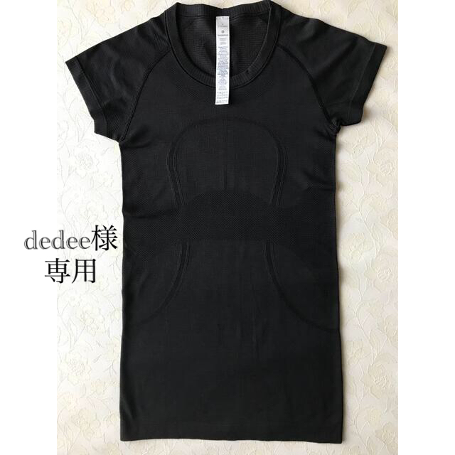 lululemon(ルルレモン)のlululemon Swiftly Tech Short Sleeve サイズ4 レディースのトップス(Tシャツ(半袖/袖なし))の商品写真