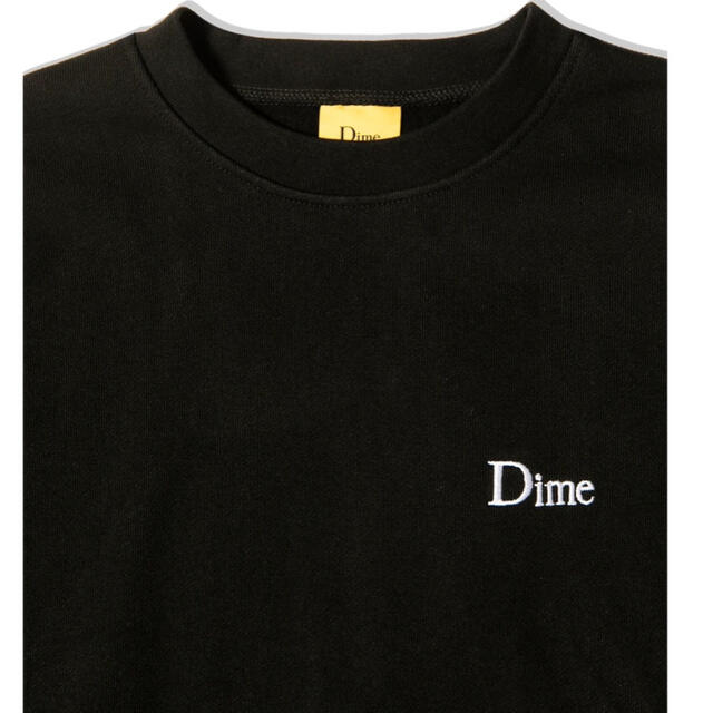Dime ブラック Classic スウェットシャツ-