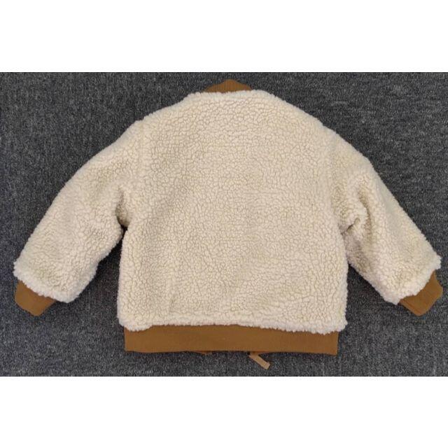 BEAMS(ビームス)のUsed ビームスミニ キッズ リバーシブルジャケット 110サイズ キッズ/ベビー/マタニティのキッズ服女の子用(90cm~)(ジャケット/上着)の商品写真