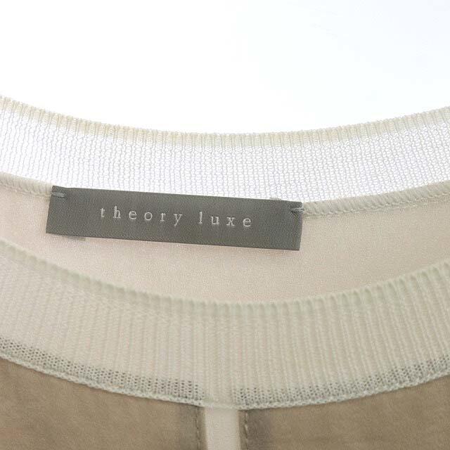 Theory luxe(セオリーリュクス)のセオリーリュクス 20SS ウォッシャブル ノースリーブ ブラウス シャツ レディースのトップス(シャツ/ブラウス(半袖/袖なし))の商品写真