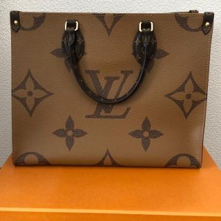 ルイヴィトン(LOUIS VUITTON)の確実正規品！美品！Louis Vuitton オンザゴーMM(トートバッグ)