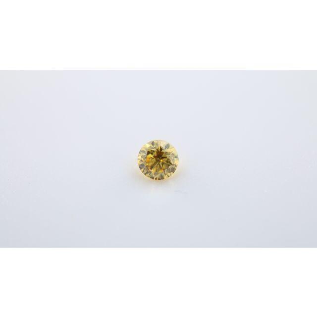 イェローダイヤモンドルース/ F.V. YELLOW/ 0.091 ct