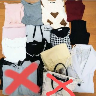 イング(INGNI)のMサイズ洋服セット  12点セット+おまけ5点(カットソー(長袖/七分))