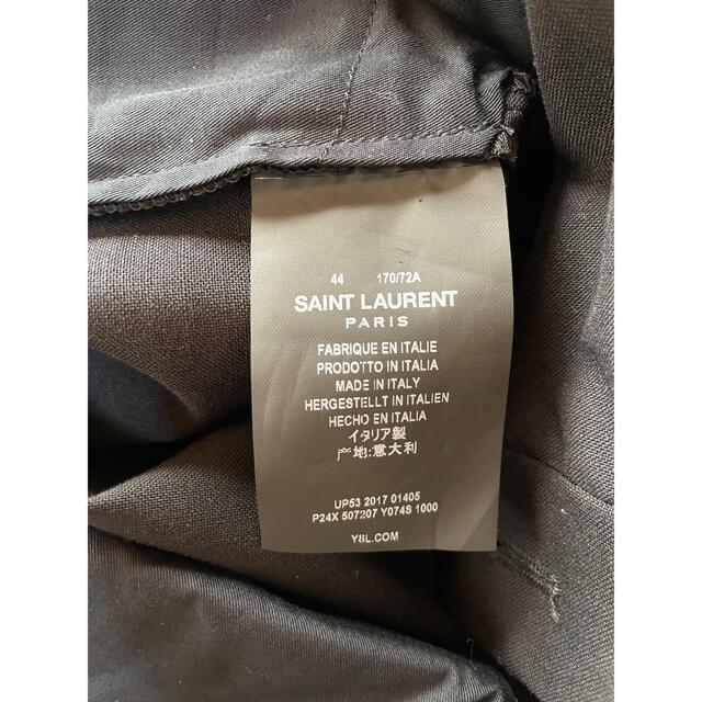 ブラック Saint セットアップ 17ss の通販 by Roki's shop|サン 日本最大級 セットアップ スーツ SAINTLAURENT 44 サンローランパリ テーラードジャケット