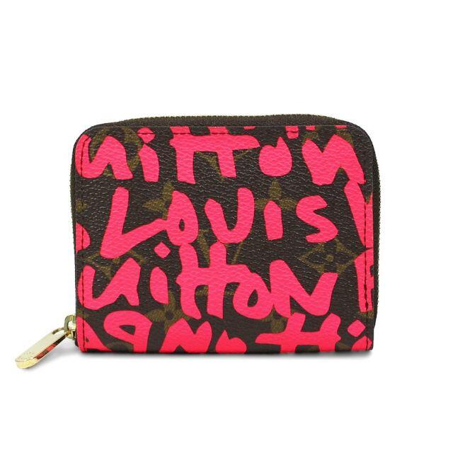 LOUIS VUITTON - 美品★ルイヴィトン 財布 モノグラム・グラフィティ フューシャ T-J4742