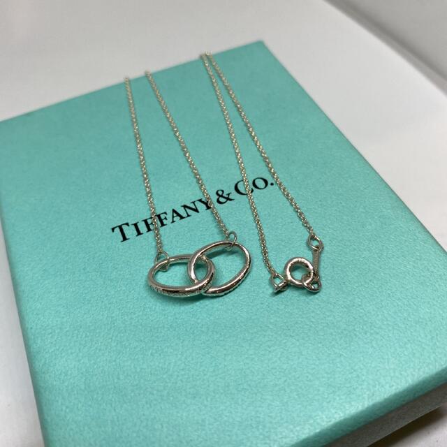 Tiffany & Co.   ティファニー ダブルリング ネックレス シルバー