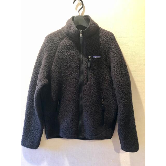 patagonia(パタゴニア)のpatagonia パタゴニア レトロパイルジャケット　ブラック　メンズs メンズのジャケット/アウター(ブルゾン)の商品写真