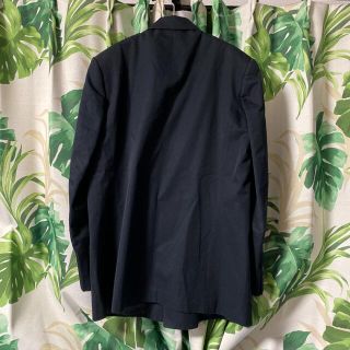 ヨウジヤマモト コットンギャバダブルジャケットコート