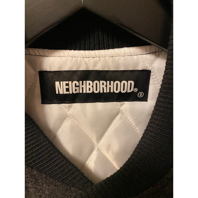 NEIGHBORHOOD(ネイバーフッド)のNEIGHBORHOOD BONE VIRSITY JACKET メンズのジャケット/アウター(スタジャン)の商品写真