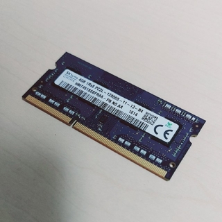 PC用メモリ SK Hynix 4GB PC3L-12800S-11-13-B4(PCパーツ)