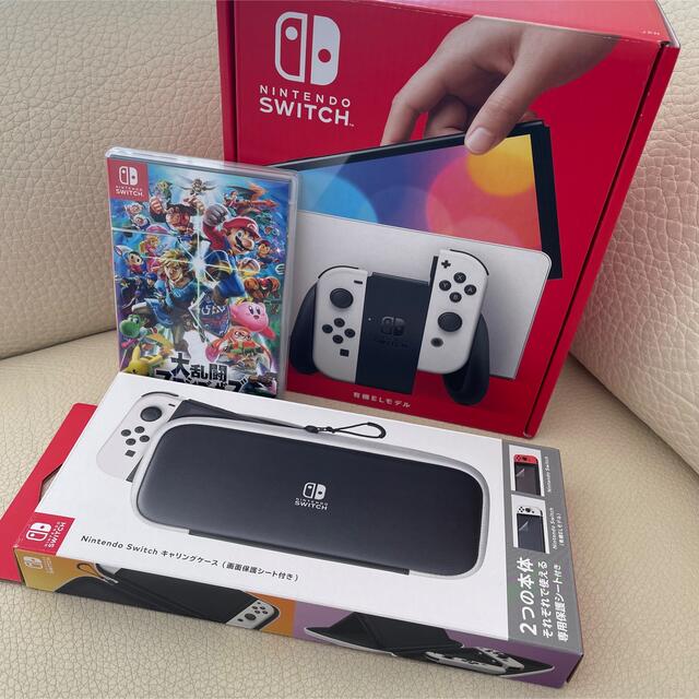 Nintendo Switch - ニンテンドースイッチ有機EL 本体 ホワイト 任天堂 ...