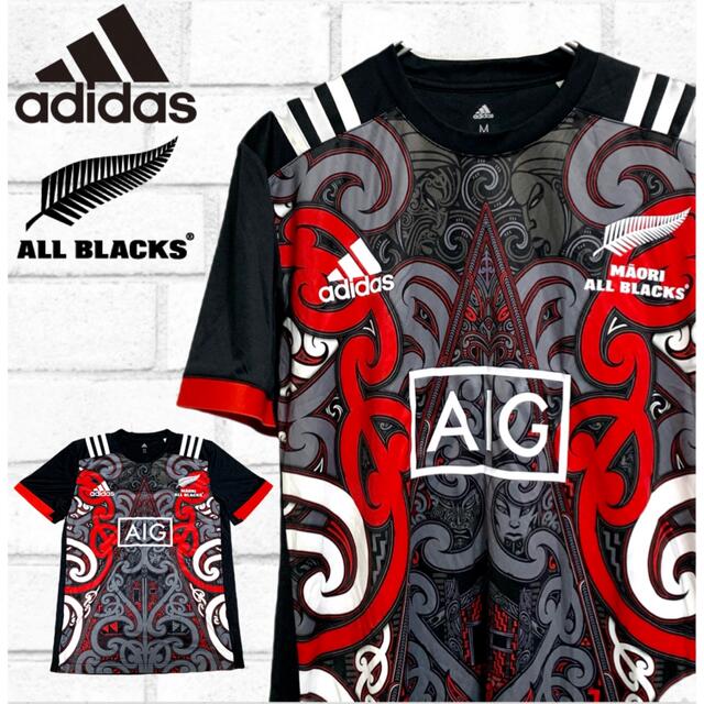 adidas(アディダス)のadidas All Blacks オールブラック MAORI Tシャツ メンズのトップス(Tシャツ/カットソー(半袖/袖なし))の商品写真