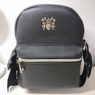 すとぷり リュックサック リボン付き 黒
