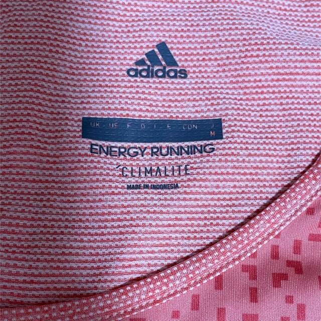 adidas(アディダス)のadidas ジムウェア　シャツ　M レディースのトップス(Tシャツ(半袖/袖なし))の商品写真