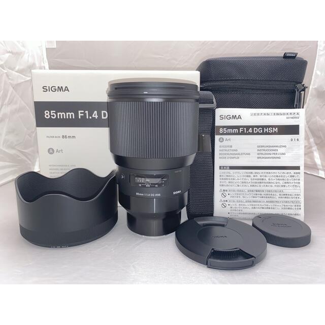 SIGMA 85mm F1.4 DG HSM Art ソニーＥマウント 大人の上質 39259円 www ...