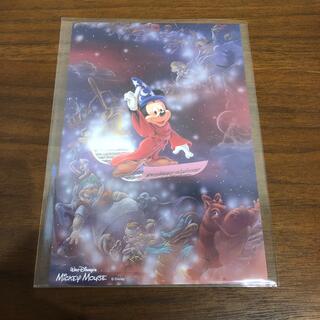 ディズニー(Disney)の【未使用】ディズニー キャラクター アートイリュージョン ポストカード(写真/ポストカード)
