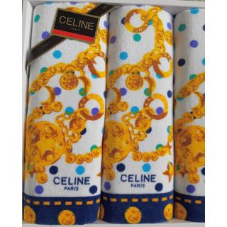 セリーヌ(celine)のCELINEフェイスタオル新品未使用(タオル/バス用品)