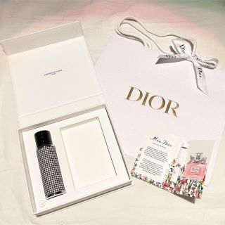 ディオール(Dior)の新品未使用★ ディオール  トラベルスプレー ニュールックエディション 千鳥柄(ボトル・ケース・携帯小物)