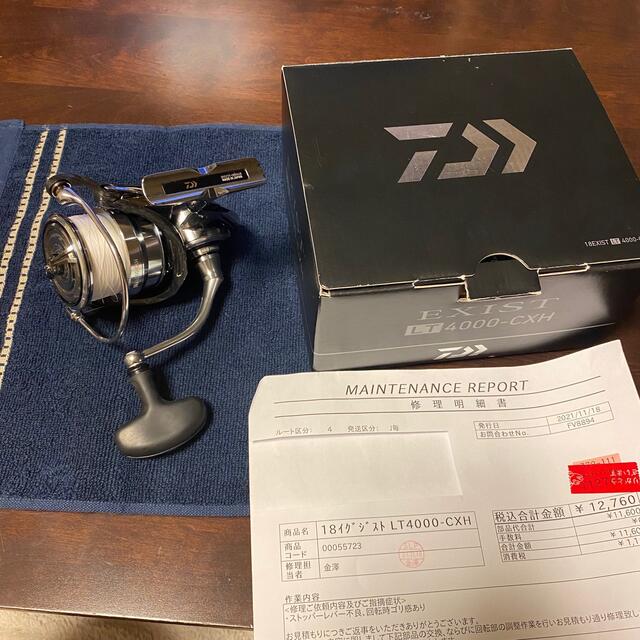 DAIWA(ダイワ)のダイワ　18 イグジスト　4000CXH スポーツ/アウトドアのフィッシング(リール)の商品写真