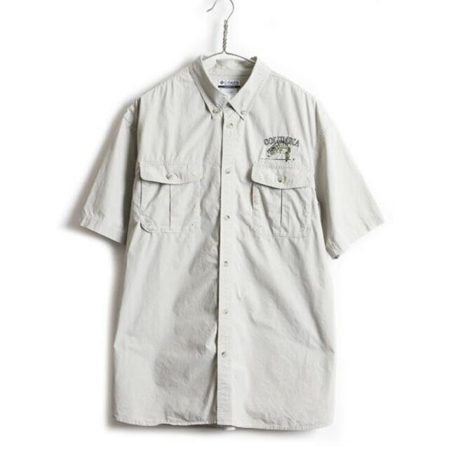 大きいサイズ XL ■ Columbia コロンビア PFG ポケット付き 半袖