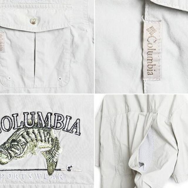 大きいサイズ XL ■ Columbia コロンビア PFG ポケット付き 半袖