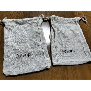 m4様専用　Aēsop イソップ　巾着２つセット(ポーチ)