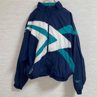 リーボック(Reebok)の入手困難 90sリーボック　ナイロンジャケット ビックシルエット　ゆるダボ(ナイロンジャケット)