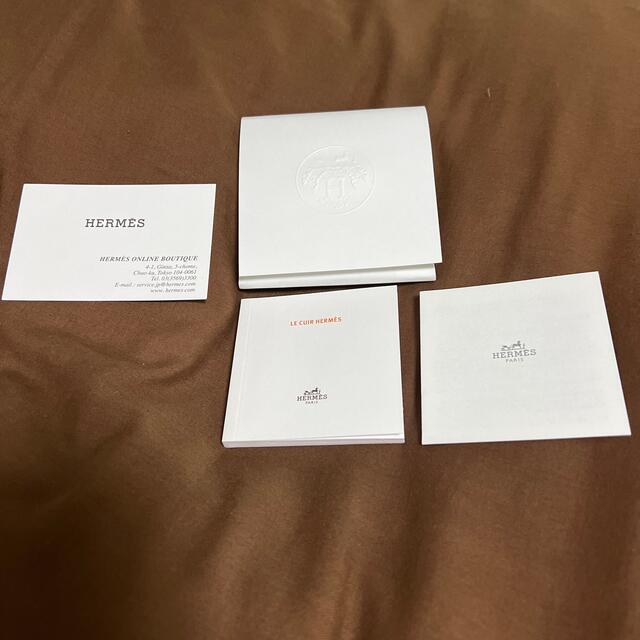 Hermes(エルメス)のエルメス　ショップカード　皮革取扱書 レディースのバッグ(ショップ袋)の商品写真