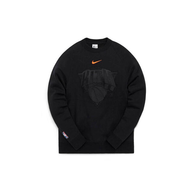 メンズKITH NIKE KNICKS FLEECE CREWNECK WHITE L