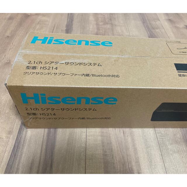 サウンドバー新品未開封　Hisense  HS214 サウンドバー　ハイセンス