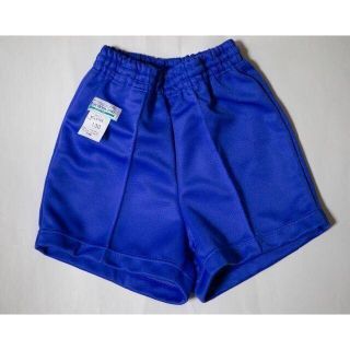 体操服★スクールユニ ジャージ短パン 130 インクブルー 新品未使用(その他)