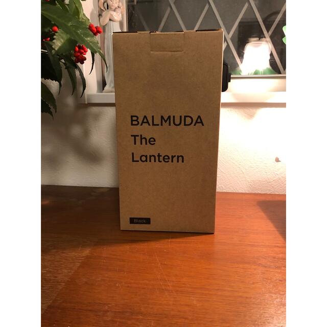BALMUDA(バルミューダ)のバルミューダ　ランタン　新品未使用　ブラック インテリア/住まい/日用品のライト/照明/LED(その他)の商品写真