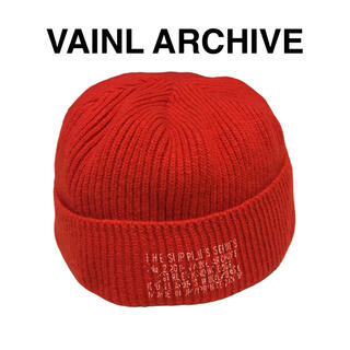 ワンエルディーケーセレクト(1LDK SELECT)のVAINL ARCHIVE ヴァイナル アーカイブ　ニット帽 ニットキャップ(ニット帽/ビーニー)