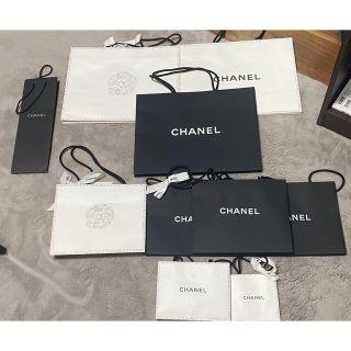 シャネル(CHANEL)のCHANEL シャネル ブティック専用ショッパー 限定デザイン含め10枚まとめ(ショップ袋)